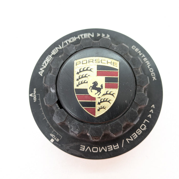 Porsche 991.2 911 GTS Center Lock Wheel Nut Bolt Lug #1 & Cap 99136118190/99136130700