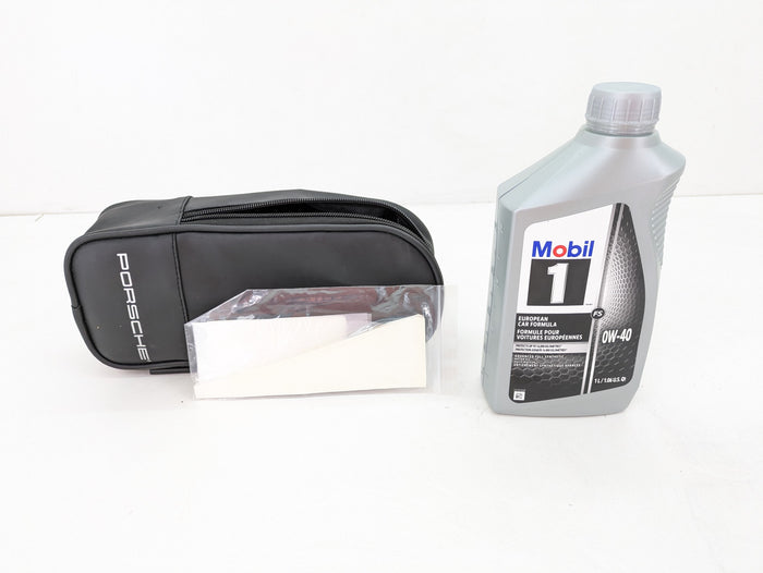 Porsche 991.2 911 GTS Emergency Oil Kit & Leather Case