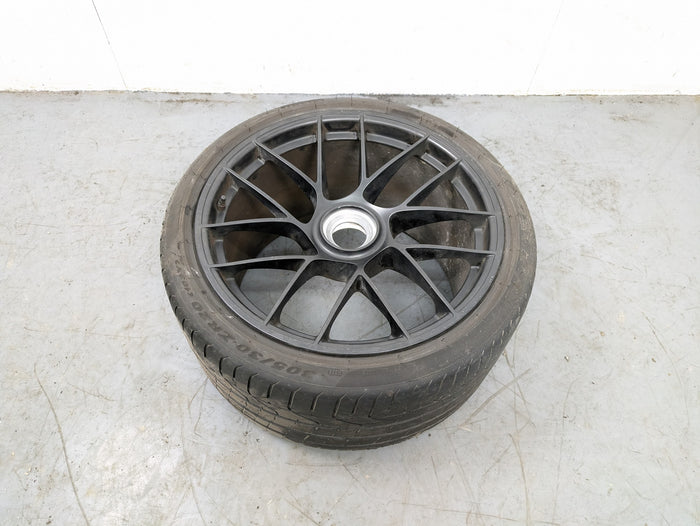 Porsche 991.2 911 GTS Rear Left/Right Center Lock Matte Black Wheel 20