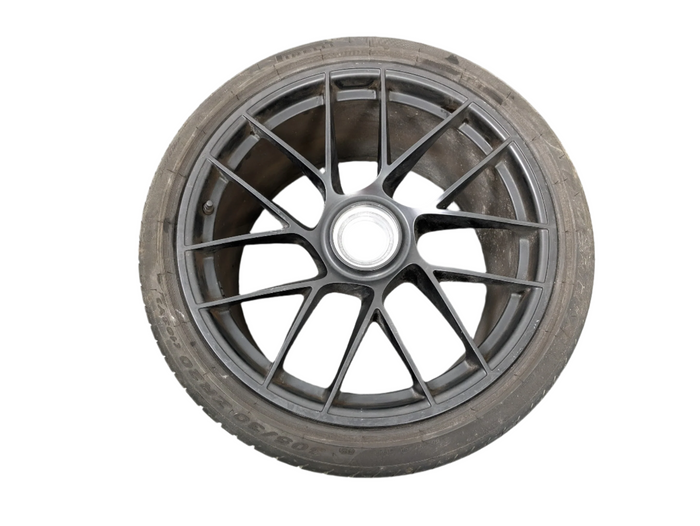 Porsche 991.2 911 GTS Rear Left/Right Center Lock Matte Black Wheel 20