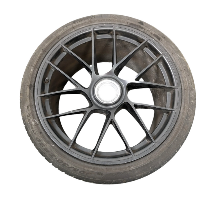 Porsche 991.2 911 GTS Rear Left/Right Center Lock Matte Black Wheel 20