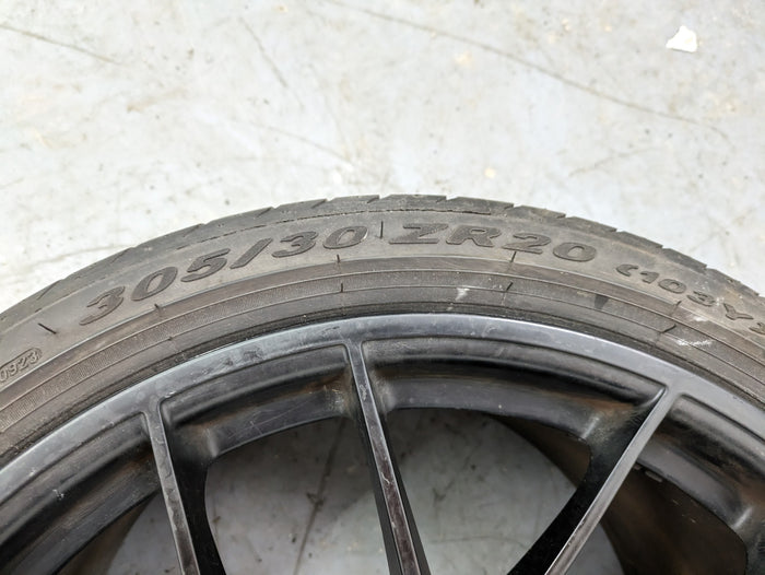 Porsche 991.2 911 GTS Rear Left/Right Center Lock Matte Black Wheel 20