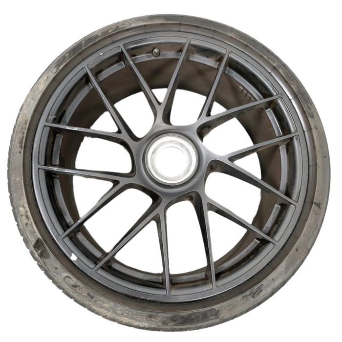 Porsche 991.2 911 GTS Front Left/Right Center Lock Matte Black Wheel 20