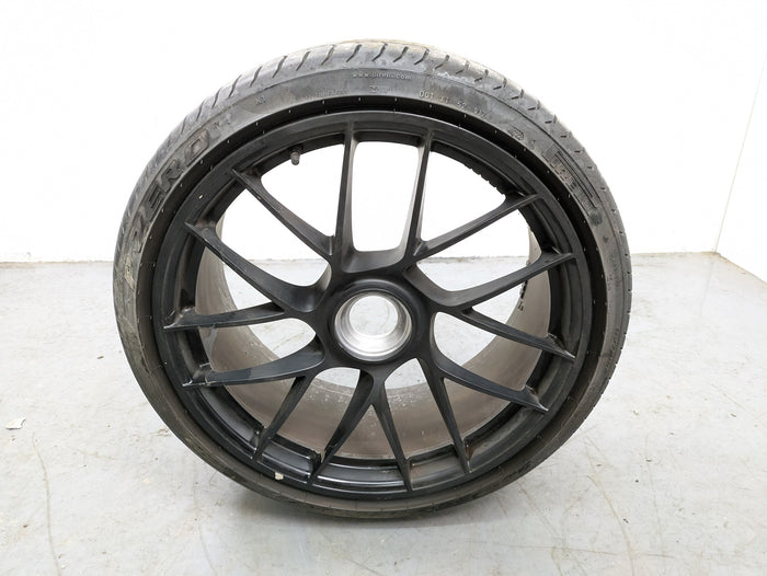 Porsche 991.2 911 GTS Front Left/Right Center Lock Matte Black Wheel 20