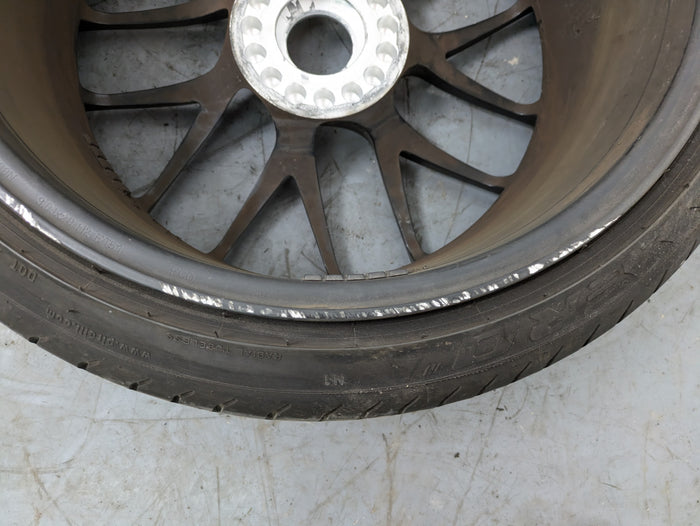 Porsche 991.2 911 GTS Front Left/Right Center Lock Matte Black Wheel 20