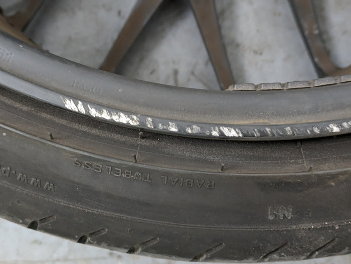 Porsche 991.2 911 GTS Front Left/Right Center Lock Matte Black Wheel 20