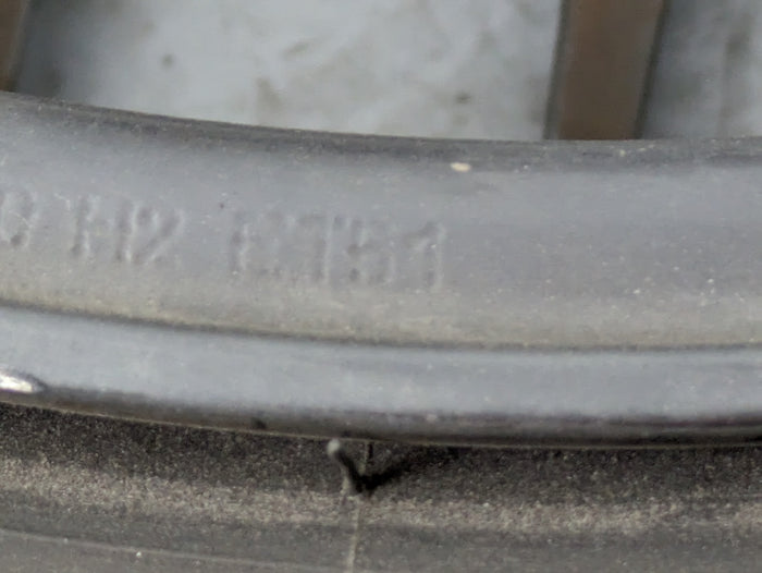 Porsche 991.2 911 GTS Front Left/Right Center Lock Matte Black Wheel 20