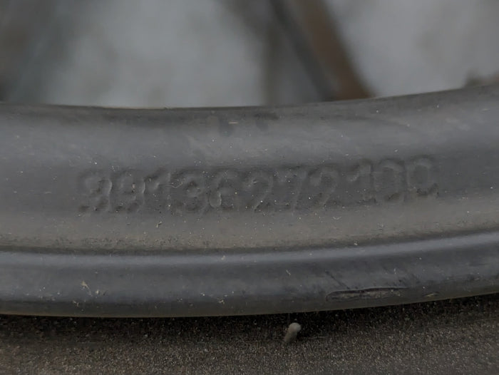 Porsche 991.2 911 GTS Front Left/Right Center Lock Matte Black Wheel 20