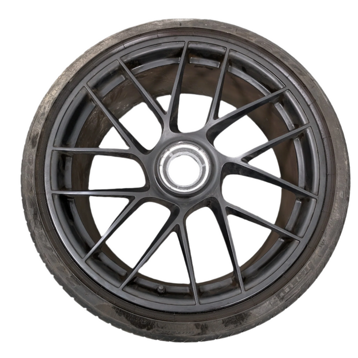 Porsche 991.2 911 GTS Front Left/Right Center Lock Matte Black Wheel 9