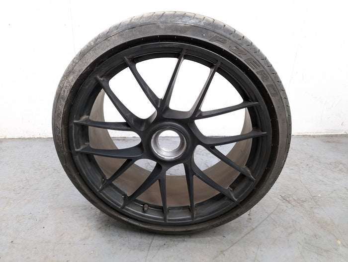 Porsche 991.2 911 GTS Front Left/Right Center Lock Matte Black Wheel 9