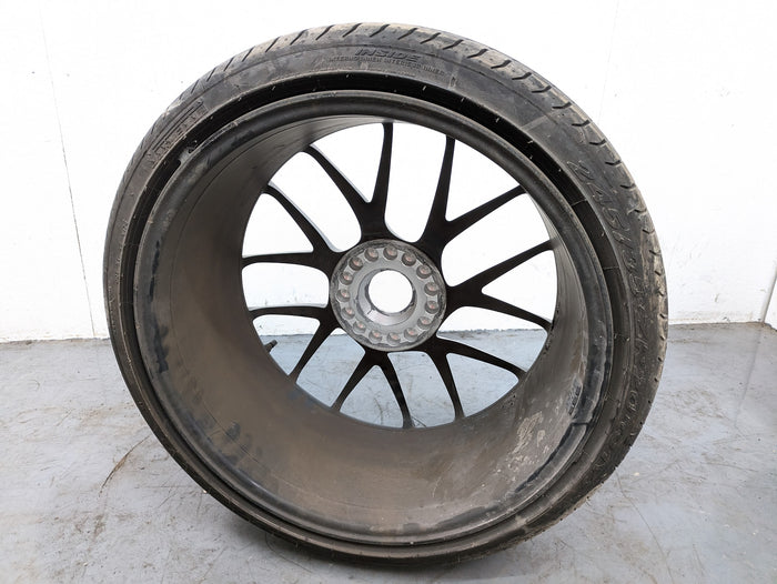 Porsche 991.2 911 GTS Front Left/Right Center Lock Matte Black Wheel 9