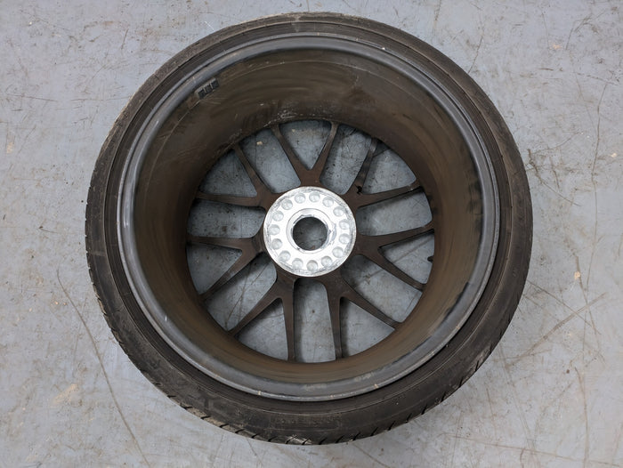 Porsche 991.2 911 GTS Front Left/Right Center Lock Matte Black Wheel 9