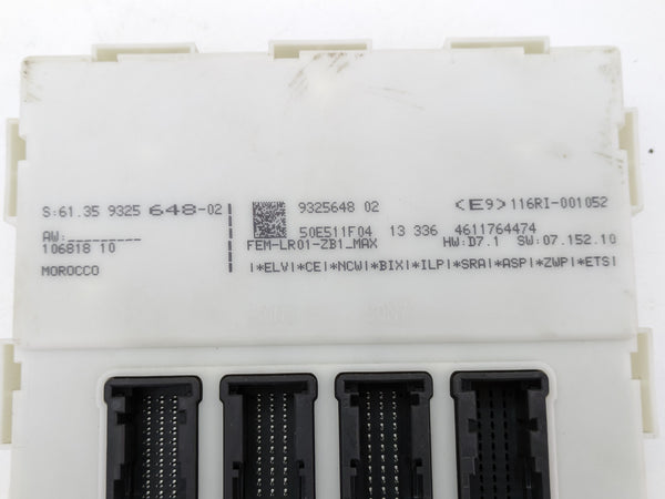 BMW F32 F30 F31 F33 F34 F36 4 & 3 Series Front Electronic Module/FEM/Body Control Module 9325648