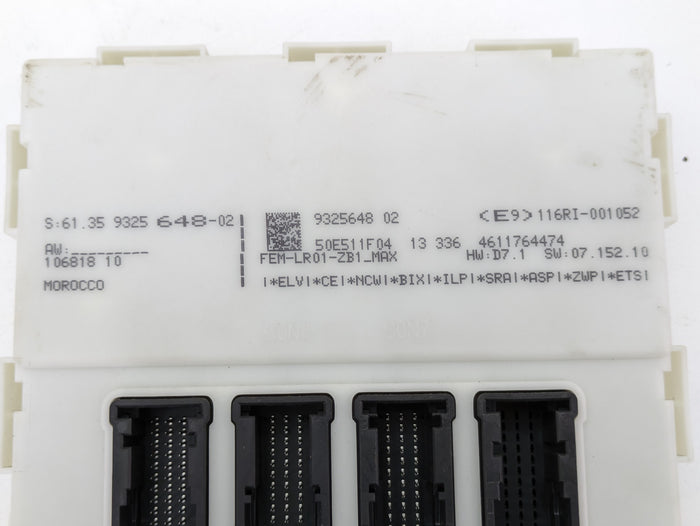 BMW F32 F30 F31 F33 F34 F36 4 & 3 Series Front Electronic Module/FEM/Body Control Module 9325648