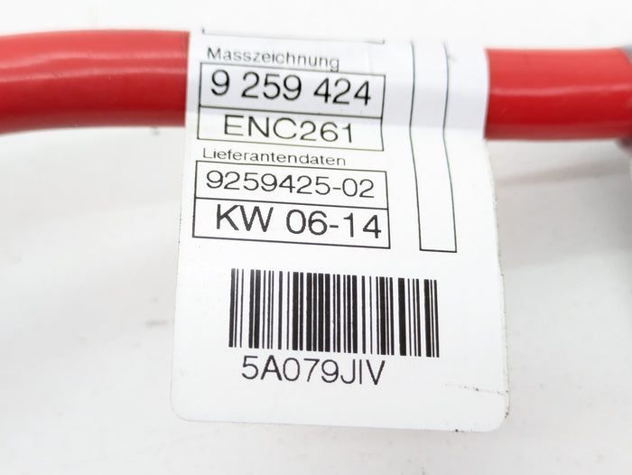 BMW F32 F30 F31 F33 F34 F36 4 & 3 Series Positive Battery Terminal/Positive Battery Cable 9259425