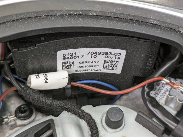 BMW F32 F30 F31 F33 F34 F36 4 & 3 Series M Sport Heated Leather Steering Wheel W/O Paddles 32307848339