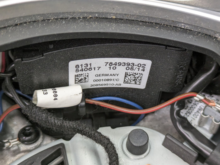 BMW F32 F30 F31 F33 F34 F36 4 & 3 Series M Sport Heated Leather Steering Wheel W/O Paddles 32307848339