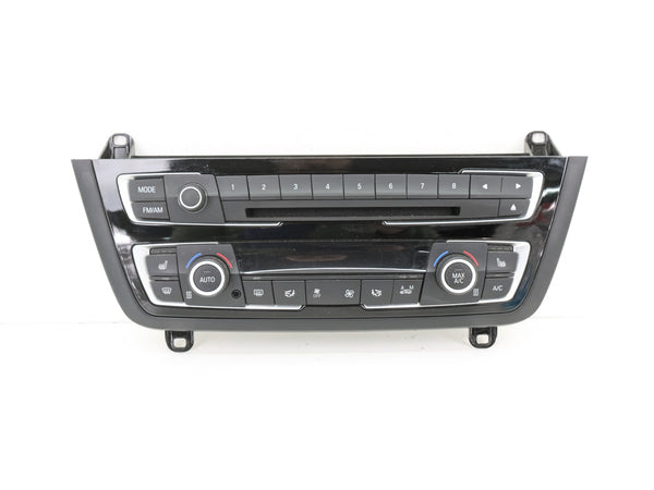 BMW F32 4 Series HVAC Control/Radio Buttons W/Trim 9226784