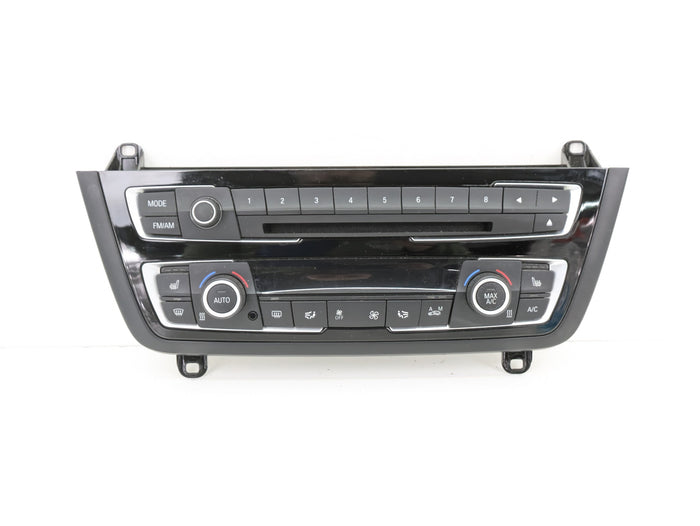 BMW F32 4 Series HVAC Control/Radio Buttons W/Trim 9226784