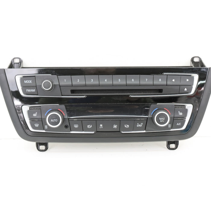 BMW F32 4 Series HVAC Control/Radio Buttons W/Trim 9226784