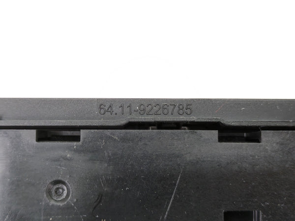 BMW F32 4 Series HVAC Control/Radio Buttons W/Trim 9226784