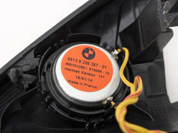 BMW F32 F33 F36 435xi 428xi 440xi 430xi Harman Kardon Right Door Tweeter W/ Trim 9226357/51337401152