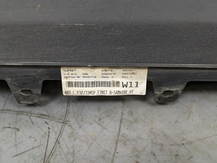 BMW F32 F33 4 Series M Sport Left/Driver Side Skirt Black Sapphire Metallic (475) 8054539 *DAMAGED*