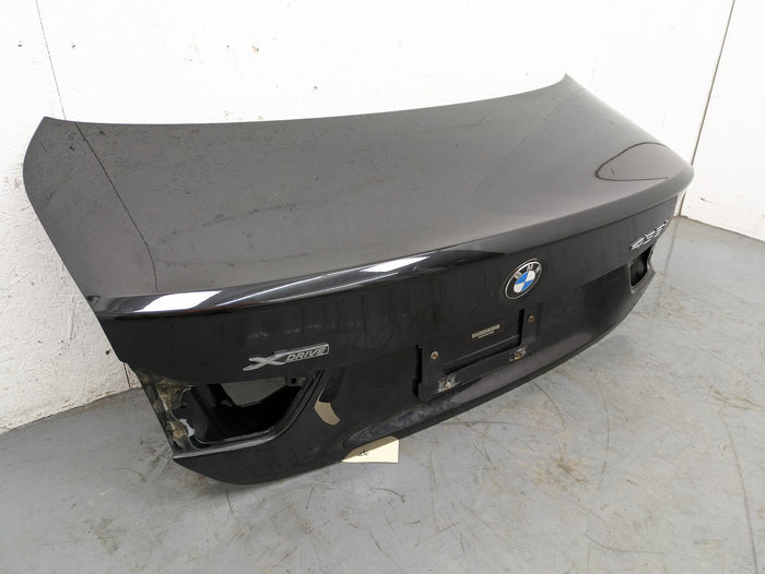 BMW F32 4 Series Trunk Lid Black Sapphire Metallic (475) 41007381193