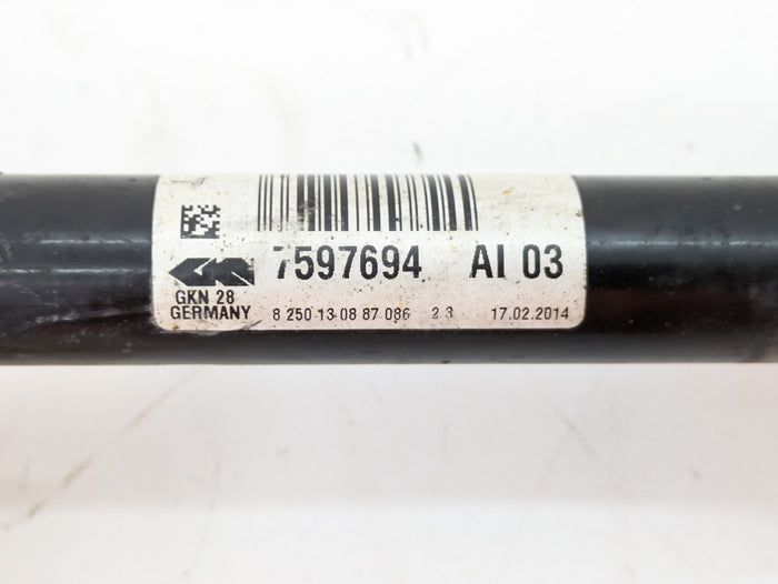 BMW F32 F33 F34 F36 F30 F31 4 & 3 Series Right/Passenger Side Front Axle 7597694 *DAMAGED*