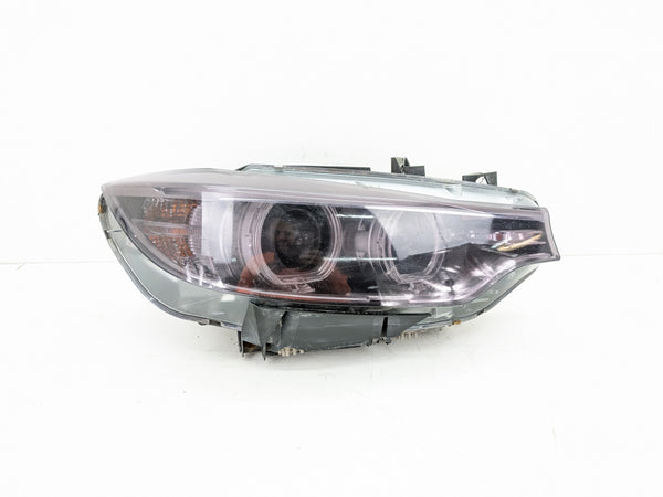 BMW F32 F33 F36 4 Series Pre-LCI Right/Passenger Side Adaptive Xenon Headlight 7399108/7296090 *DAMAGED*