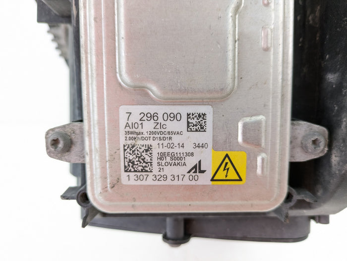 BMW F32 F33 F36 4 Series Pre-LCI Right/Passenger Side Adaptive Xenon Headlight 7399108/7296090 *DAMAGED*