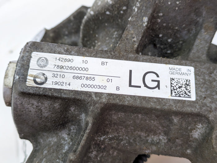 BMW F32 435xi AWD Power Steering Rack W/Electric Motor 6867855 *DAMAGED*