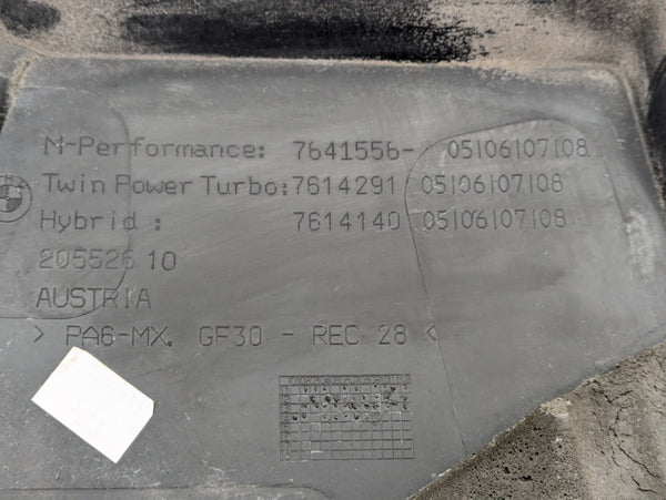 BMW F32 F33 F34 F36 F30 435xi 335xi N55 Twin Power Turbo Engine Cover 7614291