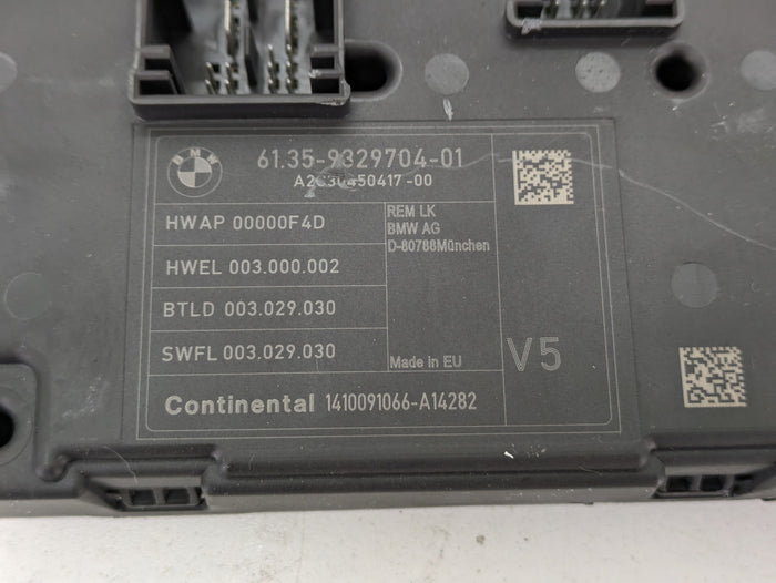 BMW F32 F31 F33 F34 F36 F30 4 & 3 Series Rear Trunk Body Control Module/BCM 9329704