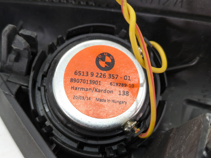 BMW F32 F36 F33 435xi 428xi 440xi 430xi Harman Kardon Left Door Tweeter W/ Trim 9226357/51337401151