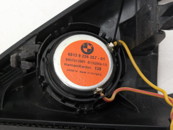 BMW F32 F36 F33 435xi 428xi 440xi 430xi Harman Kardon Right Door Tweeter W/ Trim 9226357/51337401152