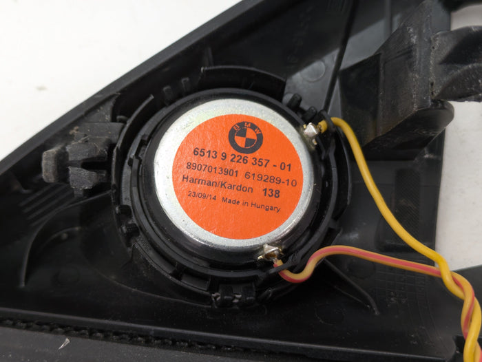 BMW F32 F36 F33 435xi 428xi 440xi 430xi Harman Kardon Right Door Tweeter W/ Trim 9226357/51337401152
