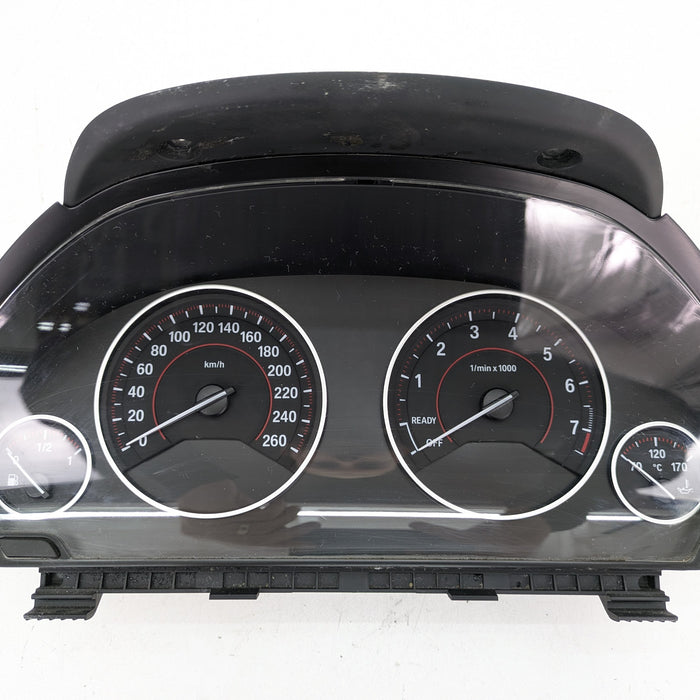 BMW F32 435xi 435i Gauge/Instrument Cluster KPH 9232895