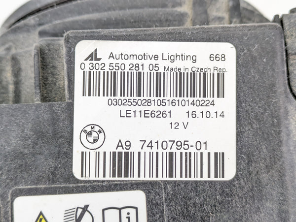 BMW F32 F33 F36 435i 440i 428i 430i Pre-LCI Left/Driver Side Adaptive Xenon Headlight 7410795 *DAMAGED*