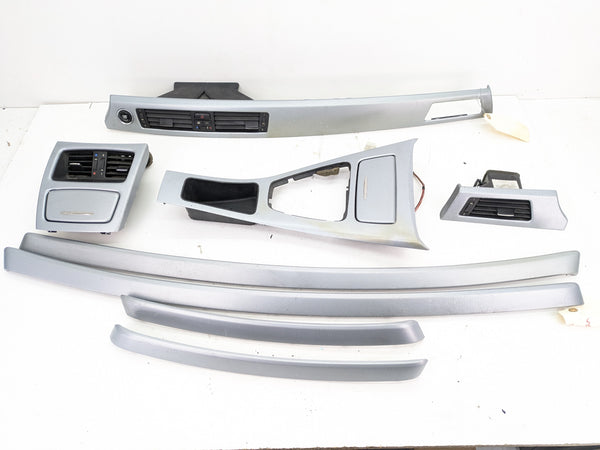 BMW E92 335xi 328xi M Sport Glacier Silver Non-iDrive Interior Trim Set
