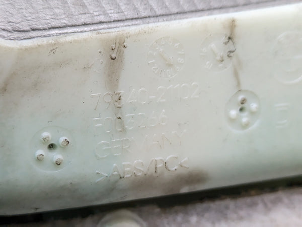 BMW F32 4 Series Right/Passenger Side Rear Oyster Dakota Leather Door Panel Card 51437389762