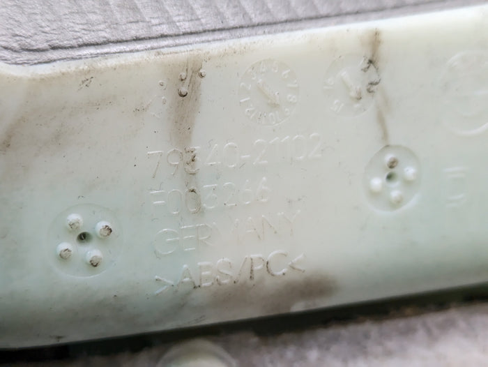 BMW F32 4 Series Right/Passenger Side Rear Oyster Dakota Leather Door Panel Card 51437389762