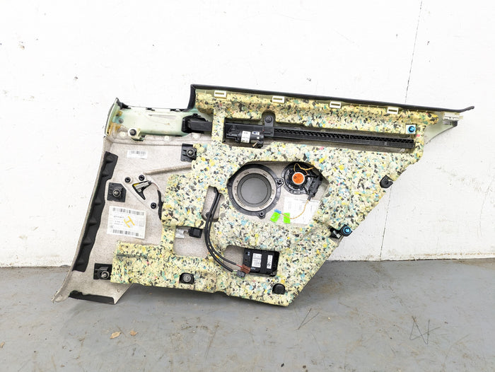 BMW F32 4 Series Left/Driver Side Rear Oyster Dakota Leather Door Panel Card 51437389761