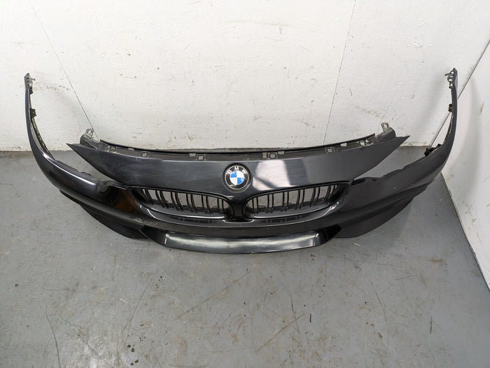 BMW F32 F33 F36 4 Series M Sport Front Bumper Black Sapphire Metallic (475)