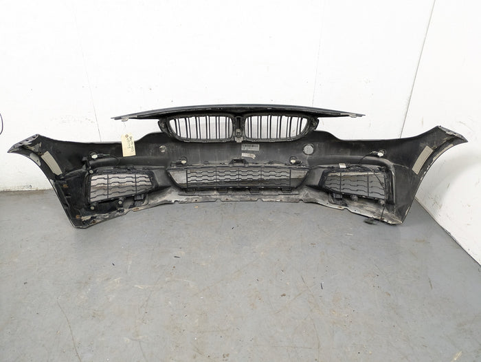 BMW F32 F33 F36 4 Series M Sport Front Bumper Black Sapphire Metallic (475)