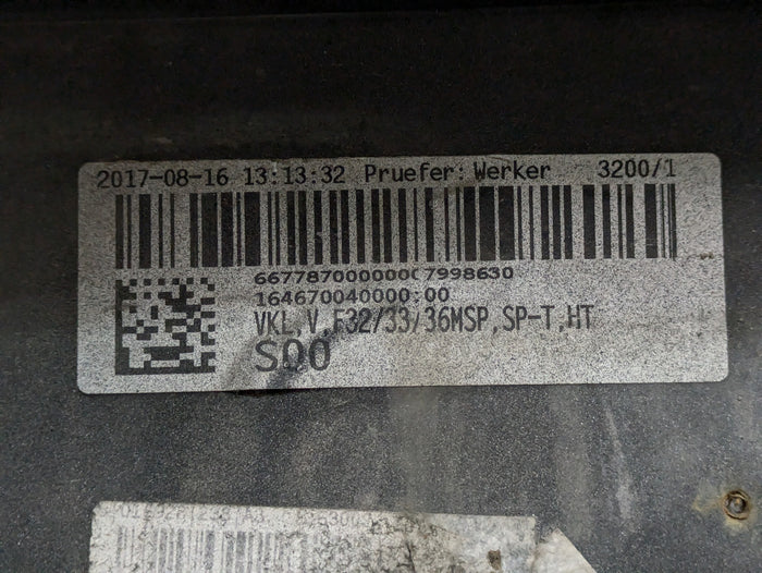 BMW F32 F33 F36 4 Series M Sport Front Bumper Black Sapphire Metallic (475)