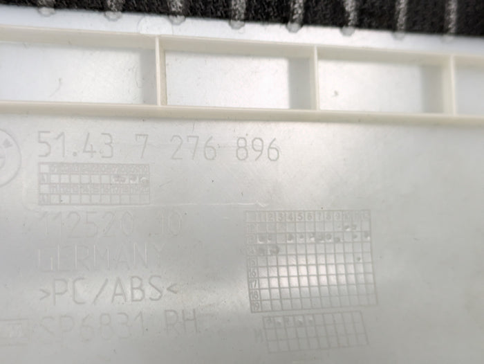 BMW F32 435xi 440xi 428xi 430xi Complete Black Headliner Set 51448064057 *Damaged*