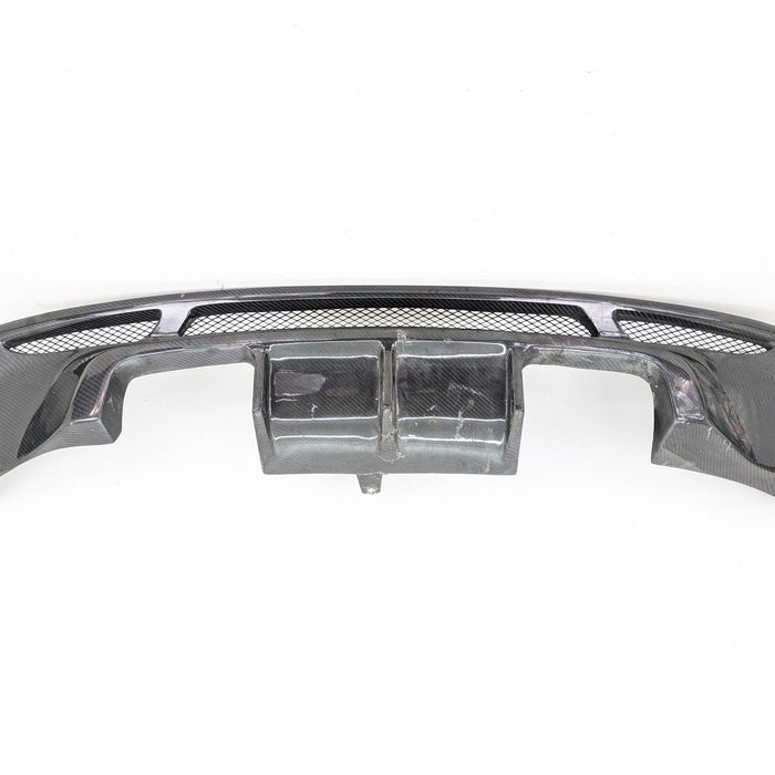 BMW E82 E88 135i 128i M Sport Rear Bumper Carbon Fiber Dual/Quad Exhaust Diffuser/Valance *DAMAGED*