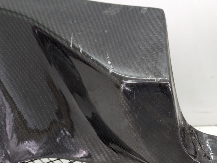 BMW E82 E88 135i 128i M Sport Rear Bumper Carbon Fiber Dual/Quad Exhaust Diffuser/Valance *DAMAGED*