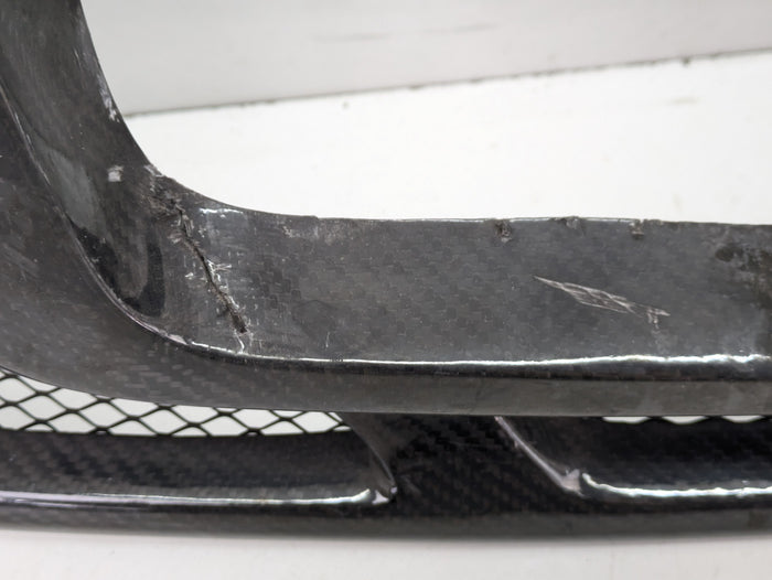 BMW E82 E88 135i 128i M Sport Rear Bumper Carbon Fiber Dual/Quad Exhaust Diffuser/Valance *DAMAGED*